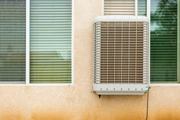 Evaporative AC Installation