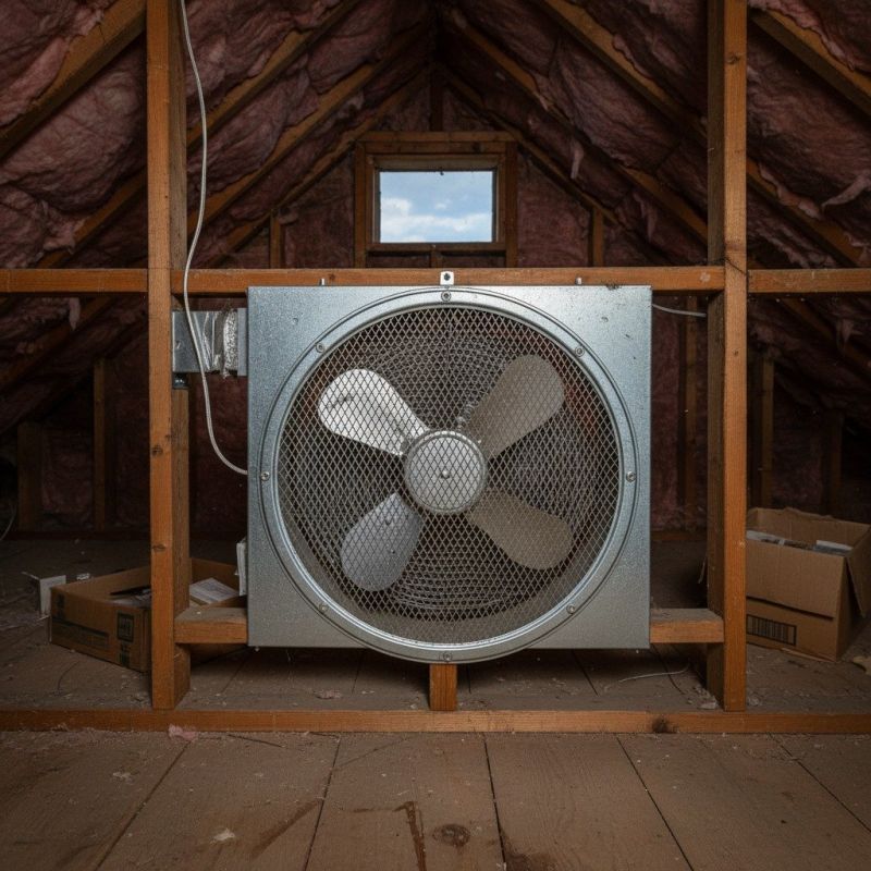 Attic Fan Replacement in Provo, UT